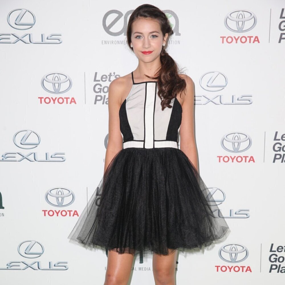 BCBGeneration Black White Lace Tulle Raceback Mini Party Prom Dress
